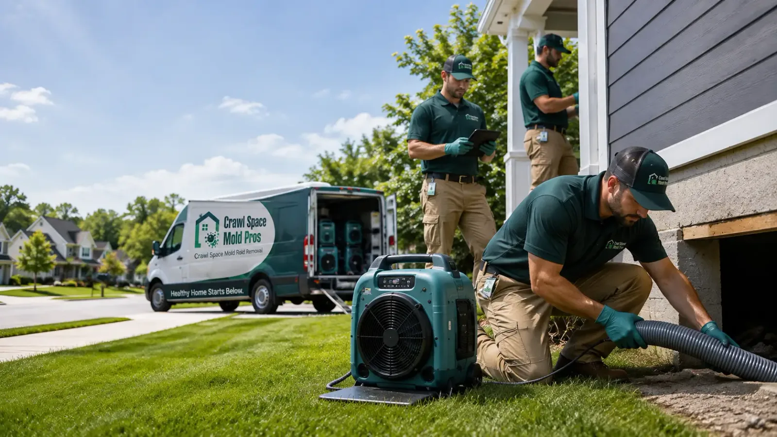 Crawl Space Mold Removal in Boyceville, WI
